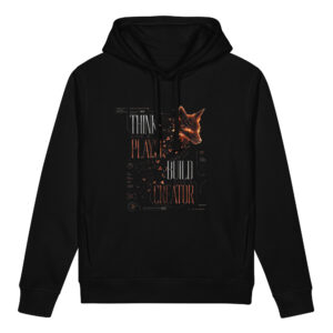 Orange Fox Player hoodie